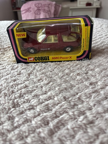 Corgi 291 amc pacer - pacer, maroon