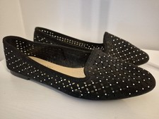 New Womens Black Diamanté