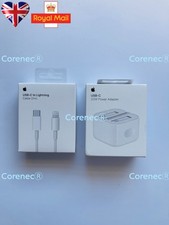 100% Genuine USB-C 20W Fast PD Plug Charger /Cable Lead For Apple iPhones & iPad