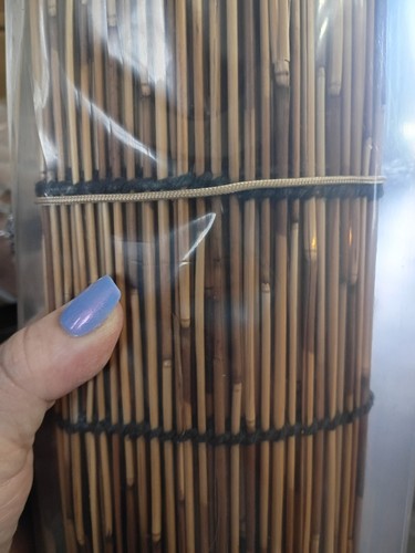 Bamboo rollup shade brown x - rollup,