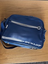 Vintage blue Dunlop Bag.  Good condition