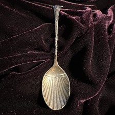 Antique Sterling Silver Shell
