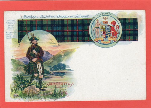 Clan murray tartan - murray, badge