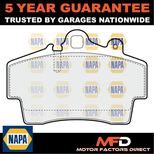 Brake pads set front napa - front,