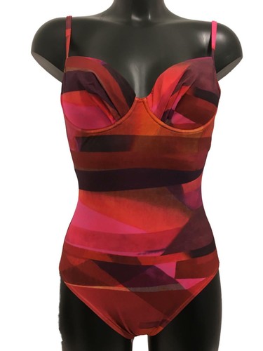 Rasurel orange swimsuit 32c - swimsuit,