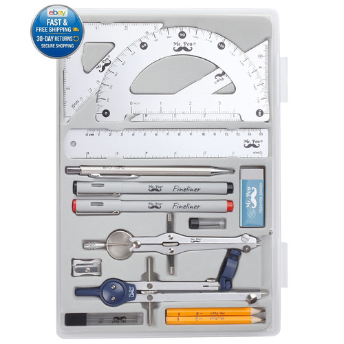 Professional geometry set - professional, 15