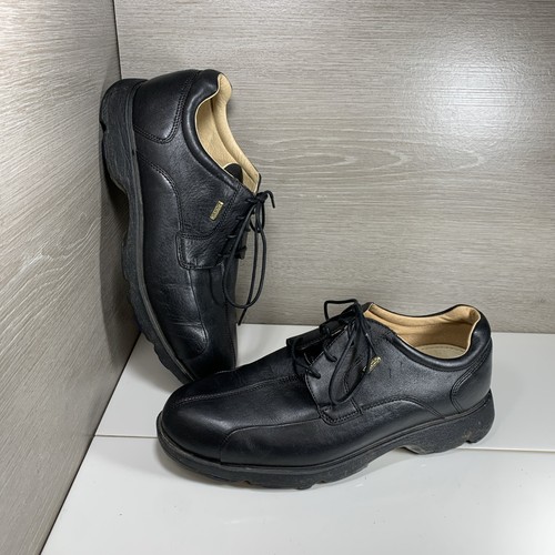 Black leather etonic mens - black, golf