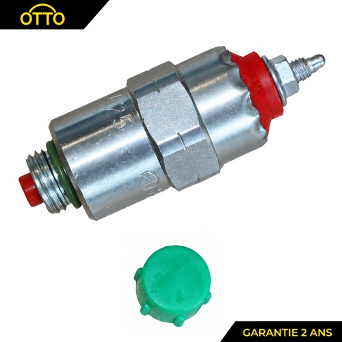 Solenoid valve stop - valve,
