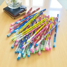48pcs Colourful Cartoon Novelty Pencils Fun School, Office & Party Favour Set