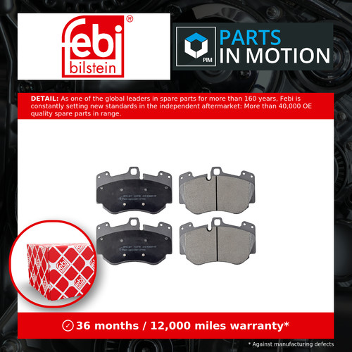 Brake pads set fits - brake, r8