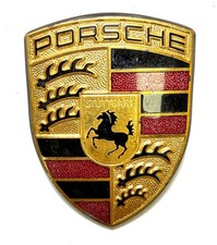 Porsche Gold Black Red Colour