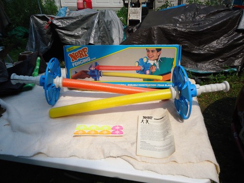 Vintage 1988 nerf fencing game - vintage,
