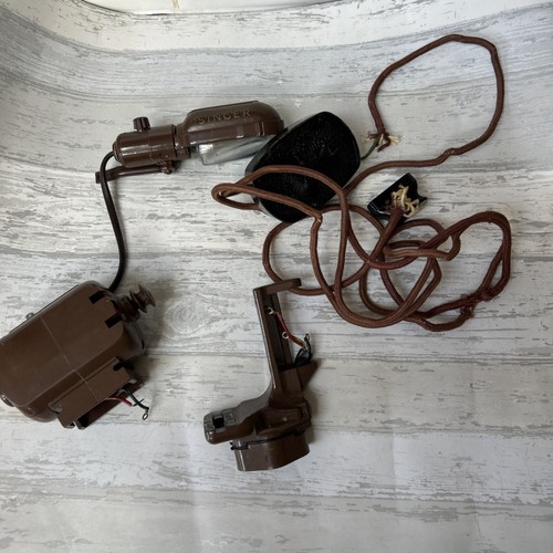 Vtg brown singer - vtg, sewing