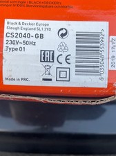 BLACK & DECKER BECS2040 240v Chainsaw