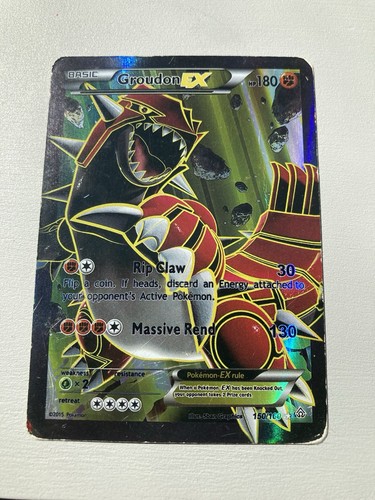 Groudon 150 160 good - ex,