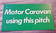 Caravan Club UK Vintage Sign