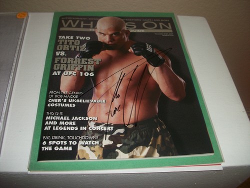 Tito ortiz signed - tito, on"