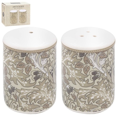 Salt and pepper set - set, cream