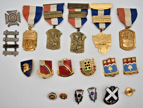 1960 shooting medals nra lot - shooting,