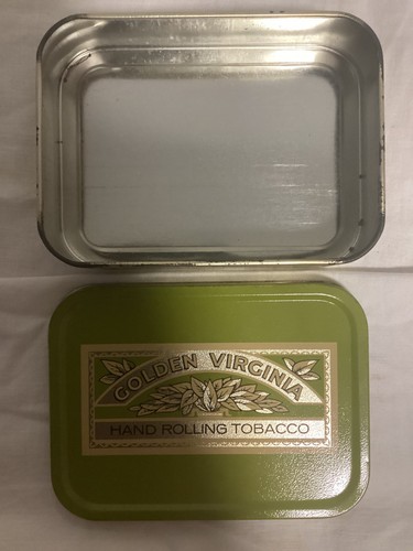 Golden virginia tobacco tin - virginia,