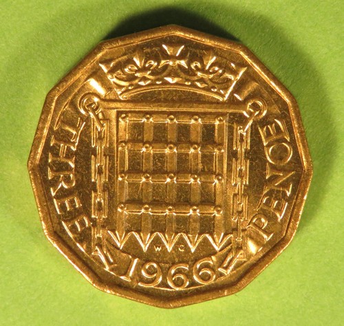 Uncirculated 1966 brass - uncirculated,