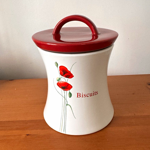 Dunelm red poppy ceramic - dunelm,