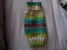 Hand Knitted Dog Jumper. M/L