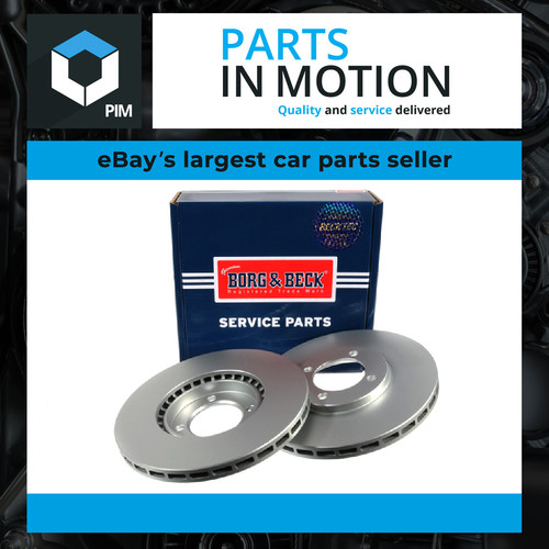 Brake discs pair vented - 2x,