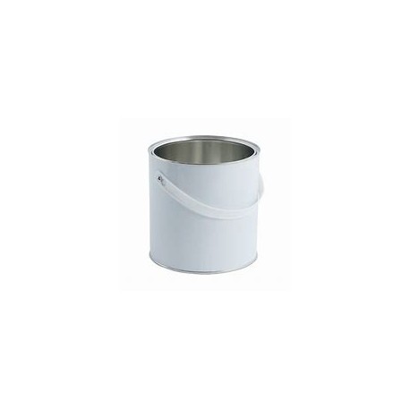 Empty metal paint tin - metal,