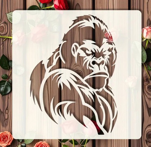 Gorilla stencil - 🇬🇧,