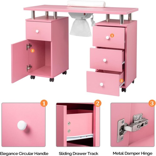 Professional nail table with - nail,