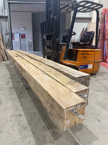 Elm beams - elm, 3.5m+