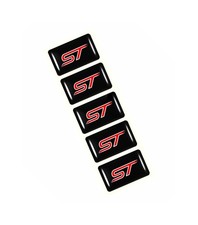 5x ST Car Decorative 3D Gel