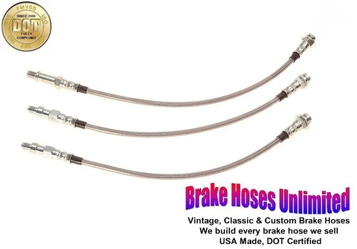 Stainless brake hose set - brake,