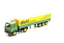 WIKING  1/87th  MERCEDES BENZ TRACTOR UNIT & TRAILER