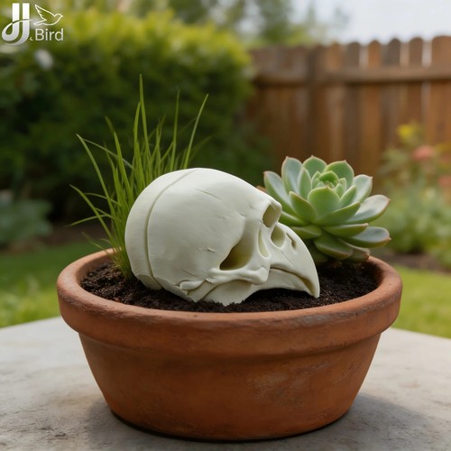 Giant bird skull - bird,
