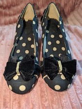 Ruby Shoo Women's Black W/