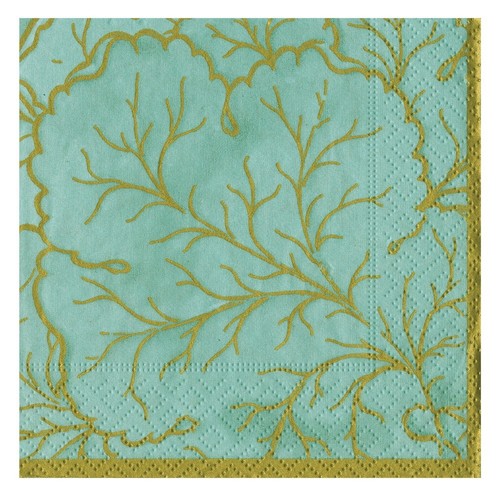 Gilded majolica saltwater - gilded,