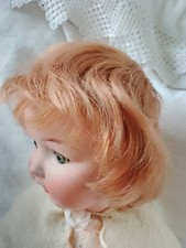 French Toddler Doll's Wig Honey Blond Real Human Hair