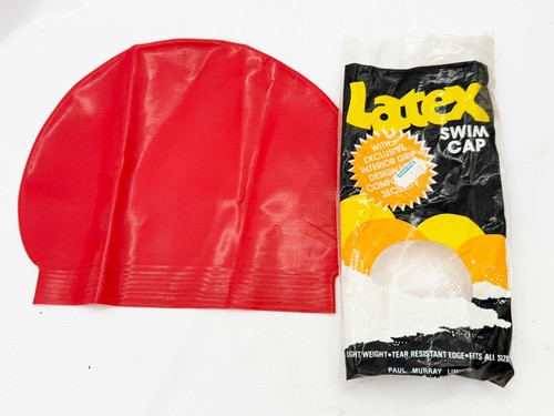 Vintage nos latex genuine - latex, swim