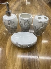 White Diamond Ceramic 4pcs