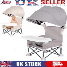 Folding Portable Baby Dining Chair | Toddler Portable Seat with Removable Tray*^