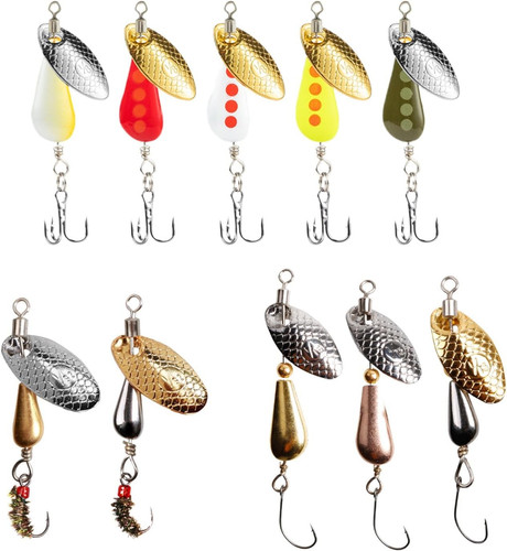 Fishing spinners pieces - fishing,