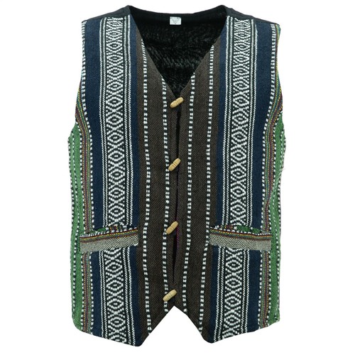 Cotton canvas waistcoat - canvas,