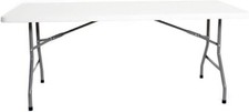 6ft CATERING CAMPING HEAVY DUTY PORTABLE FOLDING TABLE PICNIC/OUTDOOR/BBQ/PARTY
