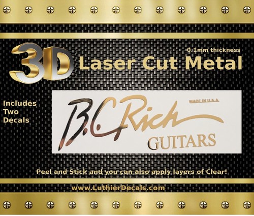 Rich guitar decal - decal, metal