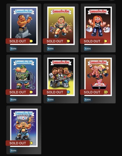 2019 topps wwe - , digital