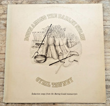CYRIL TAWNEY "DOWN AMONG THE BARLEY STRAW" VINYL LP 1976 VG / EX FOLK