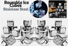 8 Stainless Steel Whisky