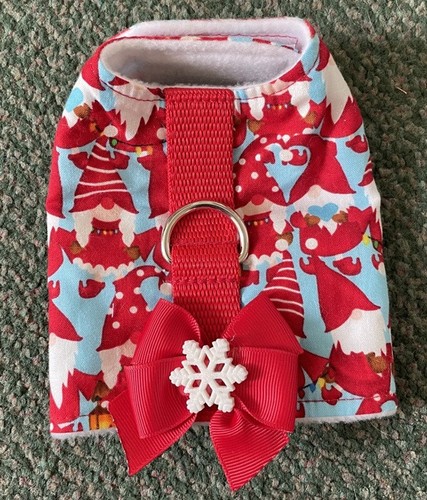 Red christmas gonk small puppy - christmas,